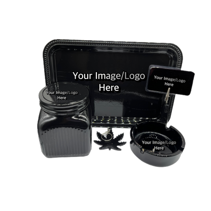 5 Piece Custom Photo Tray Sey (4Pictures)