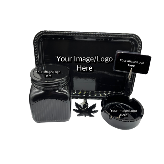 5 Piece Custom Photo Tray Sey (4Pictures)