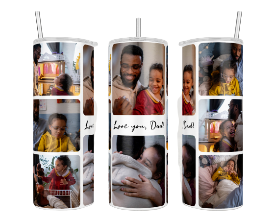 8 Picture Fathers/Papa/Dad Tumblers