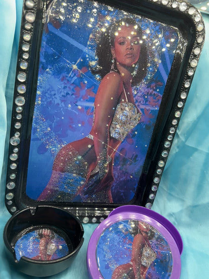 Rihanna Glam Tray, Stash Jay, and Ashtray