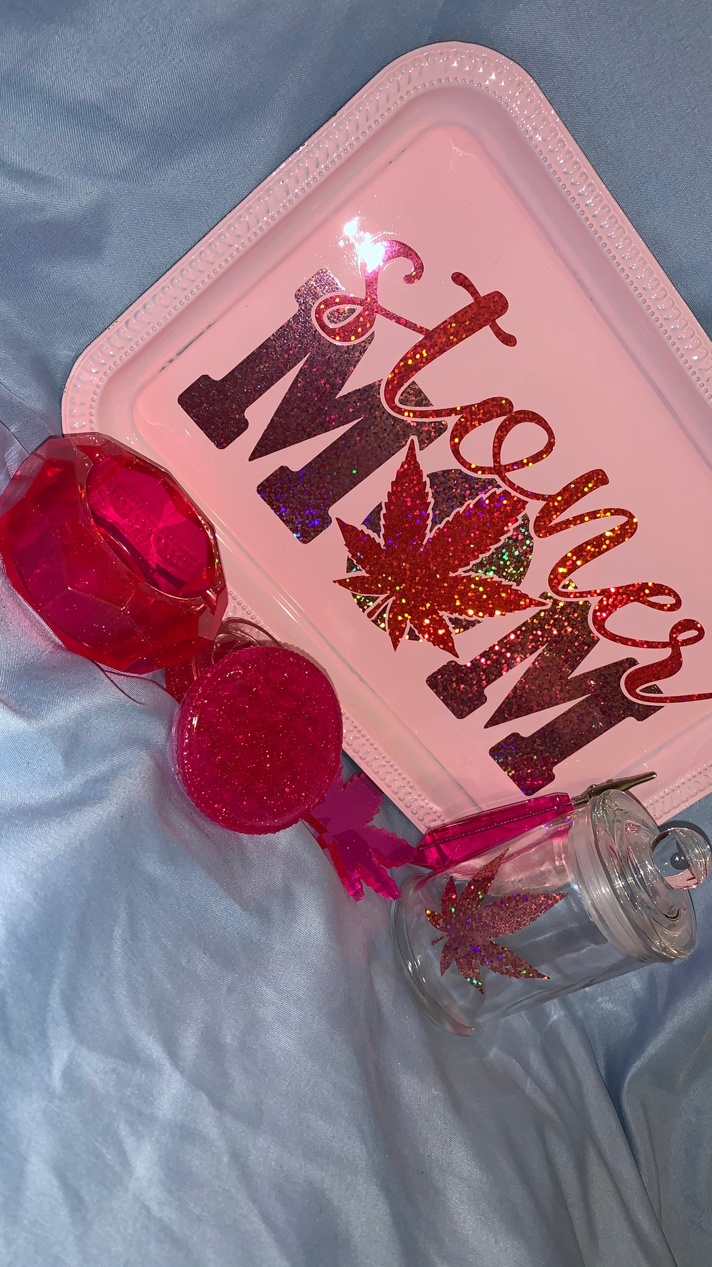Stoner Mom Rolling Tray Set