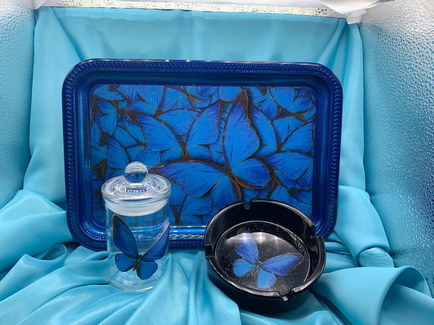 Butterfly Tray Set