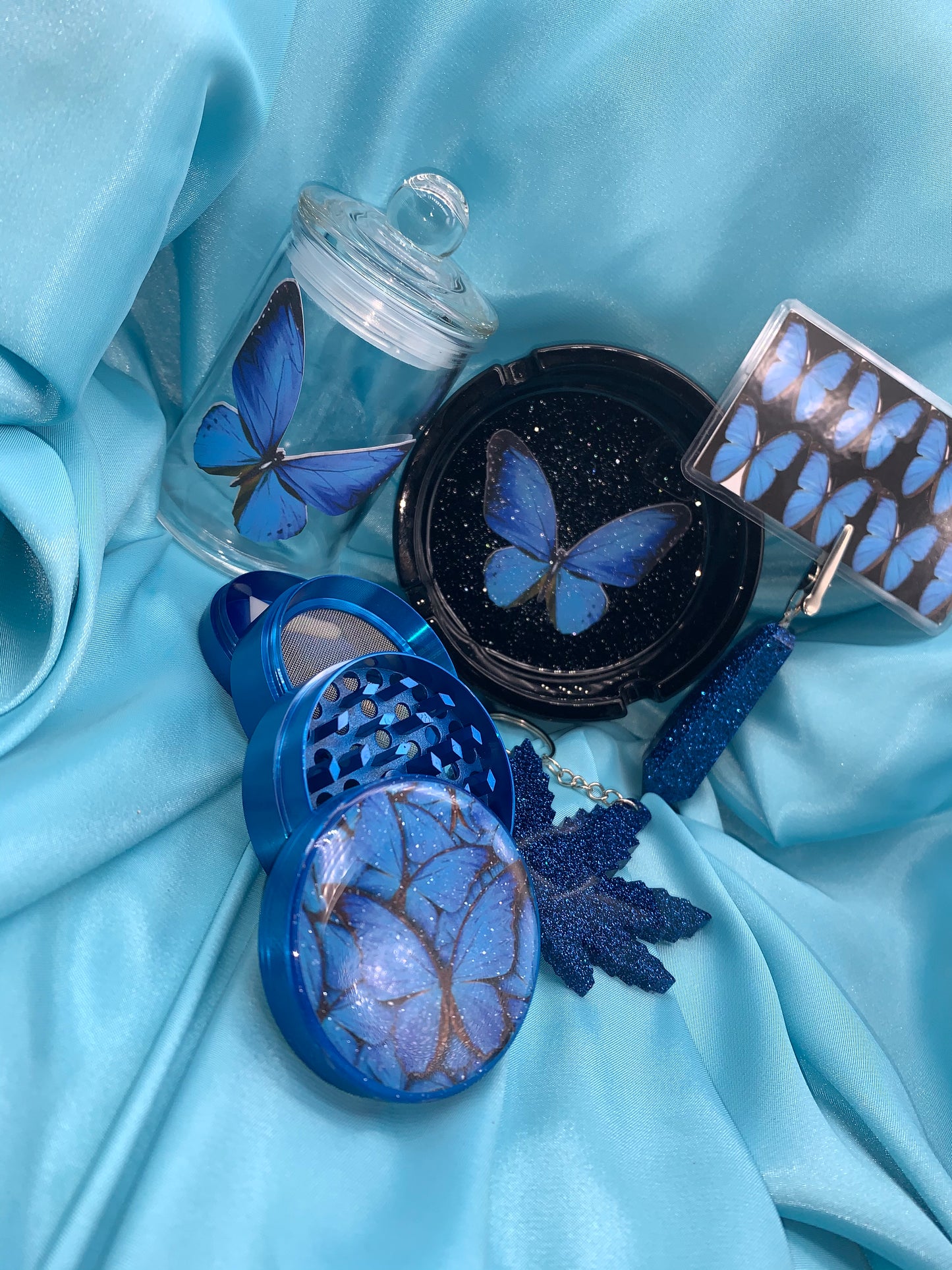 Butterfly Tray Set